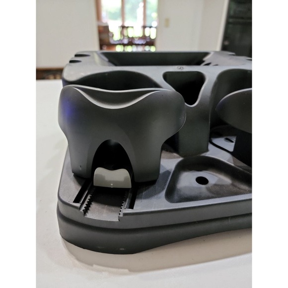 Spill Master Pro Elite Mini Console Car Adjustable Locking Drink Holder cd coins - Picture 3 of 9